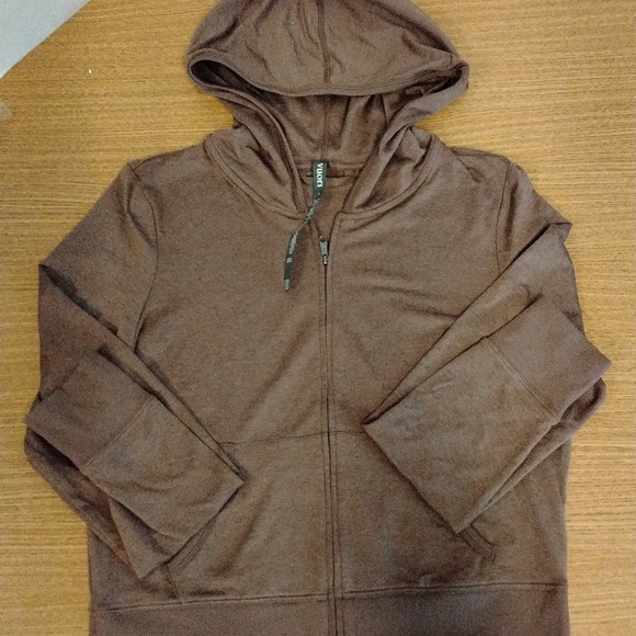 Vuori Cocoa Athletic Zip-Up Hoodie - Picture 1 of 6